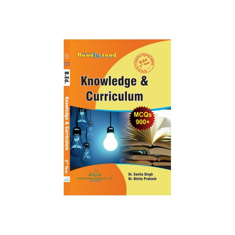 dbrau Knowledge & Curriculum Book for B.Ed 2nd Year