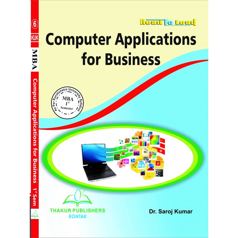 Computer Applications for Business MBA First semester book