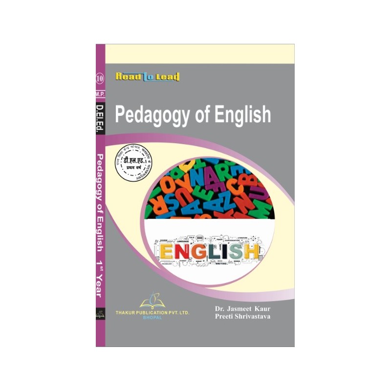 Pedagogy of English Language book of MP DELED 1st Year