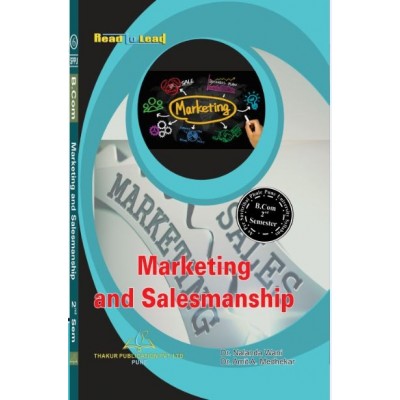 Marketing and Salesmanship