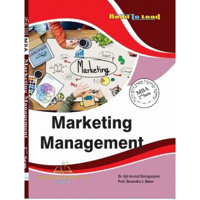 Marketing Management Book for MBA 2nd Semester RTMNU
