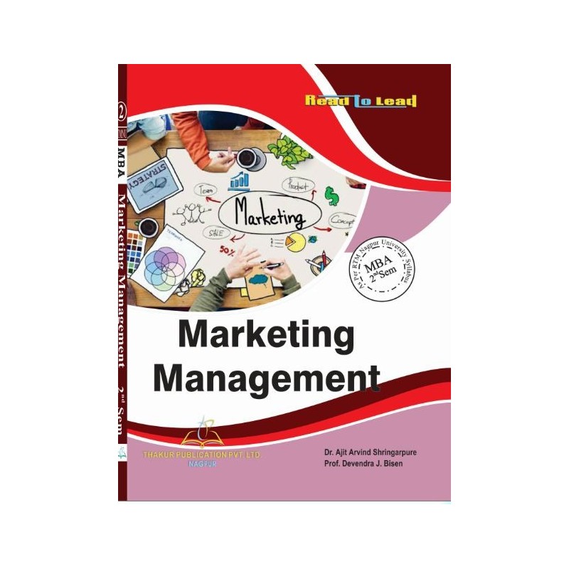 Marketing Management Book for MBA 2nd Semester RTMNU