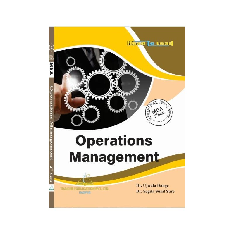 Operations Management Book for MBA 2nd Semester