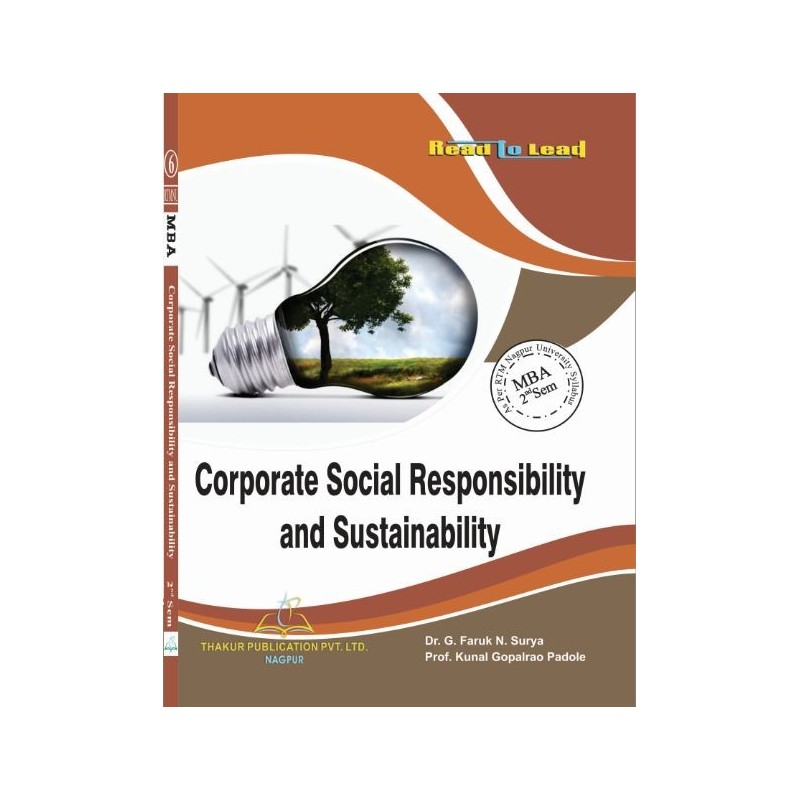 Corporate Social Responsibility and Sustainability for MBA 2nd Semester