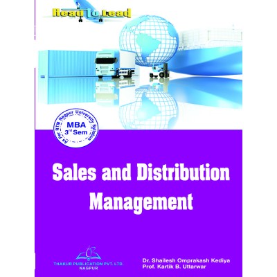 Sales And Distribution Management Book for MBA 3rd Semester RTMNU