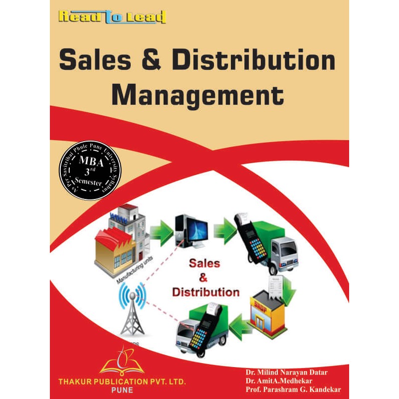 Sales & Distribution Management Book for MBA 3rd Semester