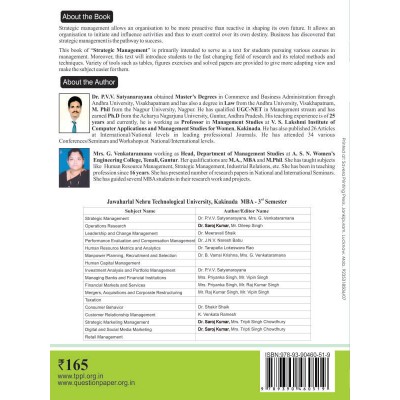 Strategic Management Book for MBA 3rd Semester JNTUK