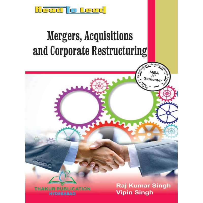 Merges, Acquisitions And Corporate Restructuring Book for MBA 3rd Semester JNTUK
