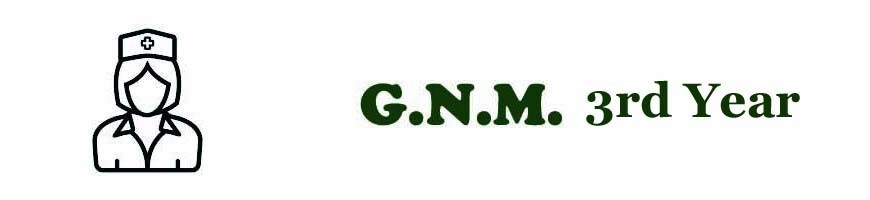 GNM 3rd Year Books - Thakur Publication