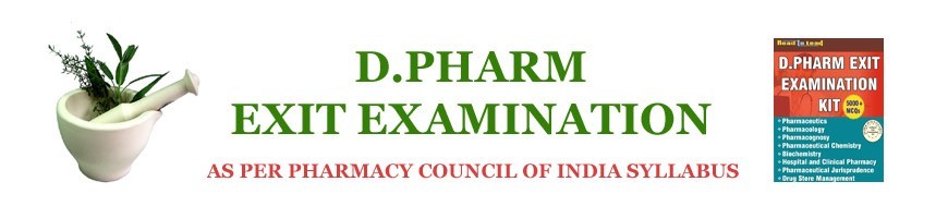 D. Pharma Exit Exam book - Thakur publication