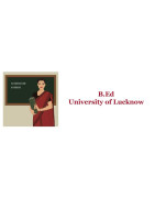 Lucknow University B.Ed Books