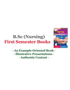 B.Sc. Nursing 1st Sem